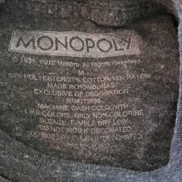 Monopoly t-shirt - Picture 3 of 3